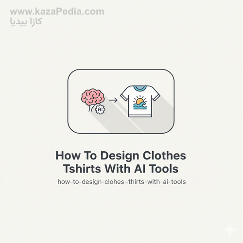 كيفية تصميم ملابس وتيشرتات باستخدام أدوات الذكاء الاصطناعي