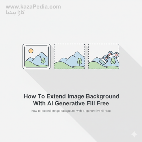 كيفية توسيع خلفية الصورة بالذكاء الاصطناعي (Generative Fill) مجاناً
