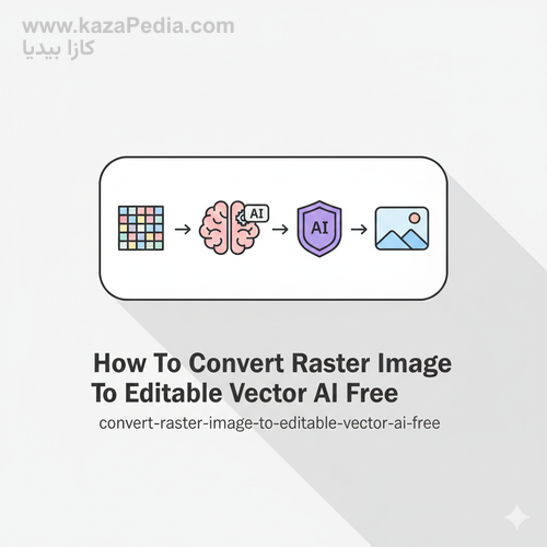 تحويل صورة عادية إلى فيكتور (Vector) قابل للتعديل بالذكاء الاصطناعي