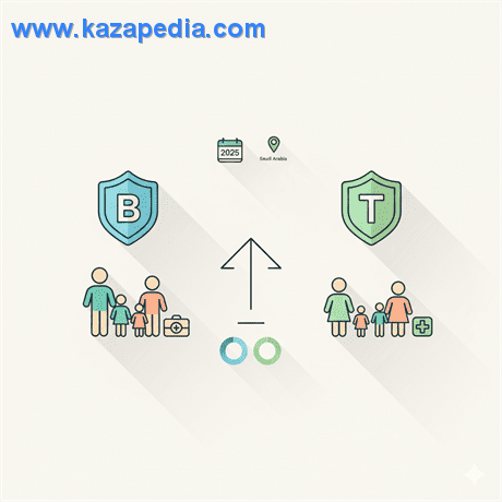 أفضل شركات التأمين الطبي للعائلات والمقيمين في السعودية (Bupa vs Tawuniya).