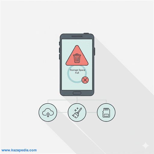 حل مشكلة مساحة التخزين ممتلئة في الأندرويد بدون حذف تطبيقات
