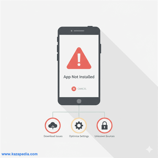 حل مشكلة التطبيق ليس مثبتاً (App Not Installed) في الأندرويد