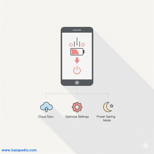 حل مشكلة نفاذ بطارية الموبايل بسرعة (خطوات الحفاظ على البطارية)