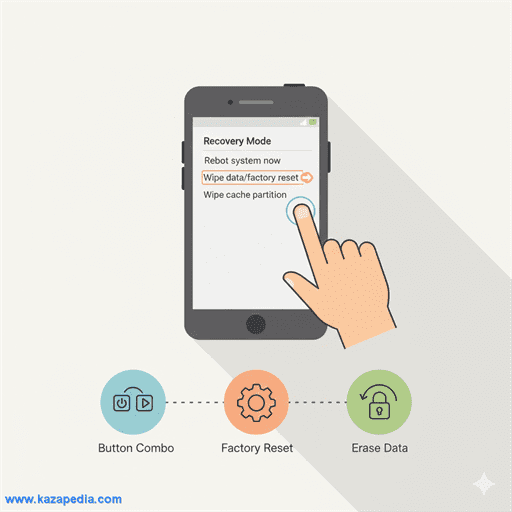 كيفية عمل فورمات (Hard Reset) للموبايل وهو مغلق عن طريق الأزرار