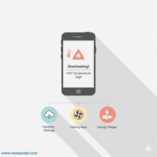 حل مشكلة سخونة الهاتف أثناء الشحن أو لعب ببجي (PUBG)