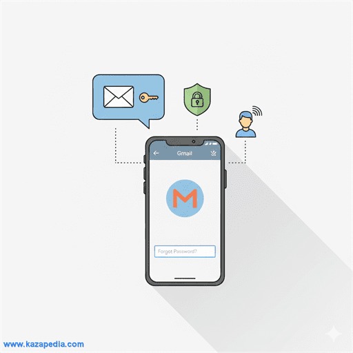 نسيت كلمة سر الجيميل؟ طريقة استرجاع الحساب برقم الهاتف