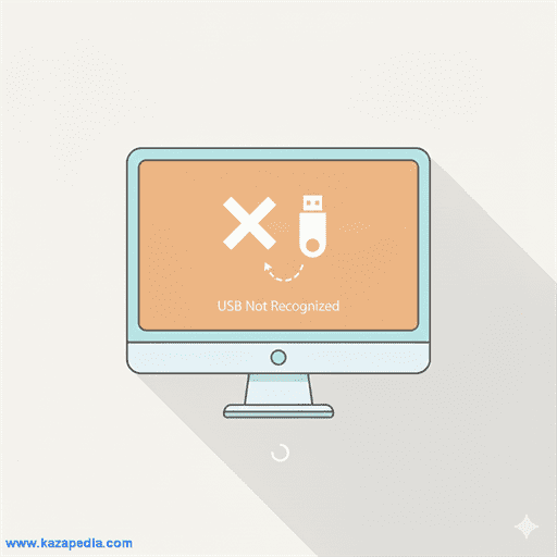 حل مشكلة الفلاشة لا تظهر على الكمبيوتر (USB Not Recognized)