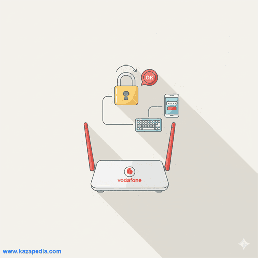 طريقة تغيير باسورد راوتر فودافون Vodafone VDSL الجديد (شرح مصور)