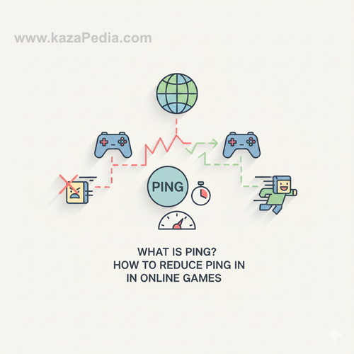 ما هو الـ Ping؟ وكيف تقلل البنج في الألعاب أونلاين؟